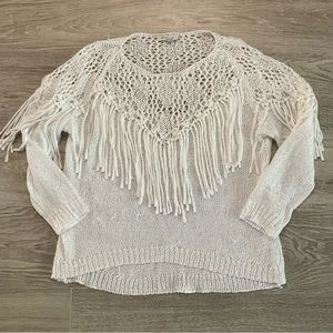 Stellah knit fringe sweater
